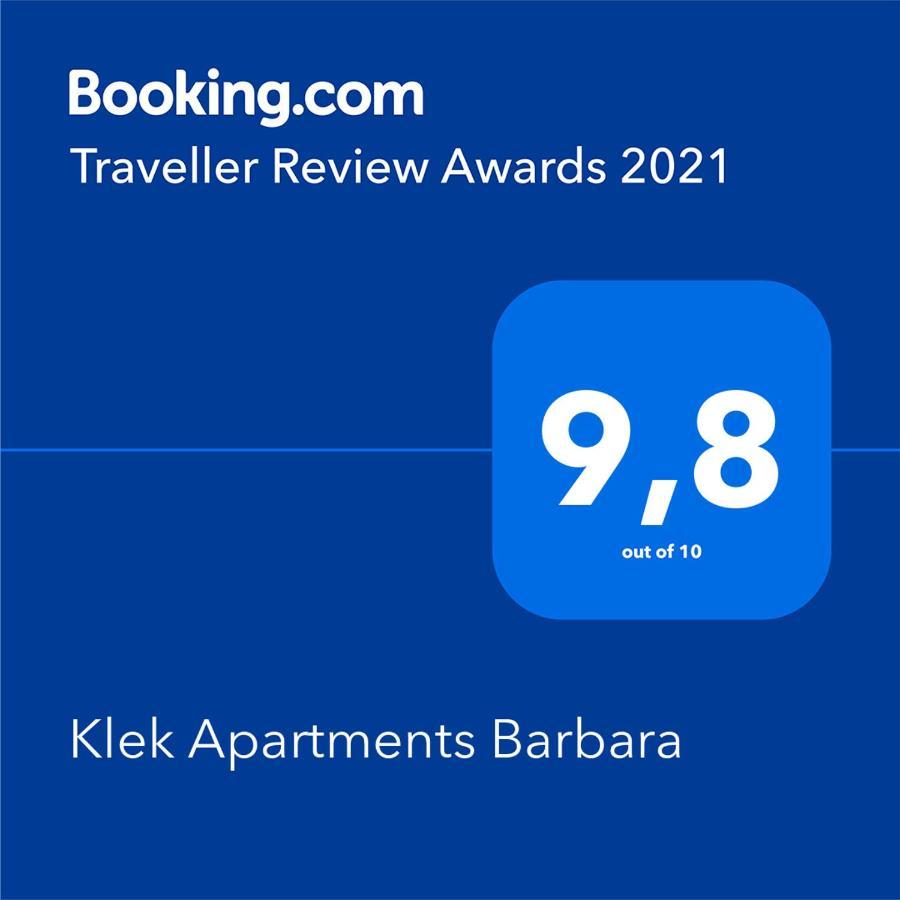Klek Apartments Barbara Bagian luar foto